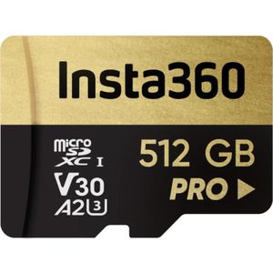 INSTA360 - X4 - Geheugenkaart - Zwart - 512GB