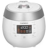 Cuckoo Rijstkoker CRP-RT1008F Dubbele Druk Digitaal - Stomer + rijstkoker - Wit - Zilver