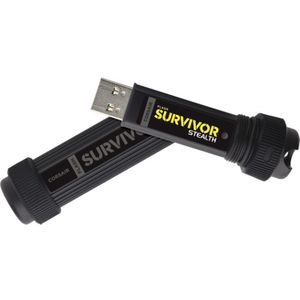 Corsair Flash Survivor Stealth 128 GB usb-stick CMFSS3B-128GB, USB 3.0