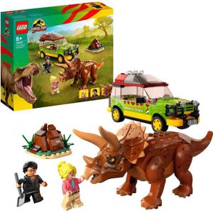 LEGO Jurassic World Jurassic Park Triceratops onderzoek Dinosaurus Speelgoed - 76959