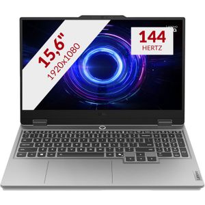 Lenovo LOQ 15IRX10 - Gaming Laptop - 15.6 inch - Luna Grey - Intel Core i7-13700HX - 32 GB RAM - 1 TB SSD