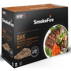 Weber SmokeFire Natuurlijke hardhout pellets - Oak brandstof 8 kg
