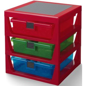 Room Copenhagen LEGO Iconic 3-Drawer Rack opbergdoos