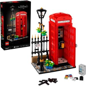 LEGO Ideas Rode Londense Telefooncel - 21347