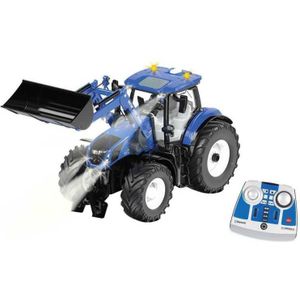 SIKU New Holland T7.315 met frontlader en module voor afstandsbediening rc Schaal 1:32 | Bluetooth