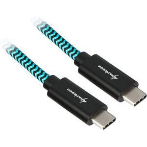 Sharkoon USB 3.2 kabel, USB-C > USB-C kabel 1 meter