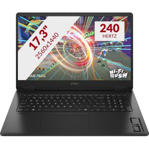 HP OMEN 17-db1050nd - Gaming Laptop - 17.3 inch - AMD Ryzen AI 7 350 - 16GB RAM - 1TB SSD - RTX 5050