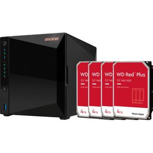 Asustor Drivestor 4 Pro Gen2 incl. 4x WD Red Plus 4 TB harde schijf nas