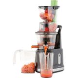 Princess 202045 Easy Fill Slow Juicer - Extra grote trechter - Hoge sapopbrengst - Juicer - Zilver - Zwart