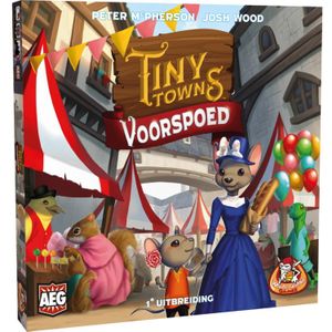 White Goblin Games Tiny Towns: Voorspoed (1e Uitbreiding) bordspel Uitbreiding, Nederlands, 1 - 6 spelers, 30 - 60 minuten, Vanaf 10 jaar