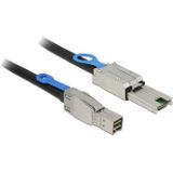 DeLOCK Cable Mini SAS HD SFF-8644 > Mini SAS SFF-8088, 2m kabel 83735