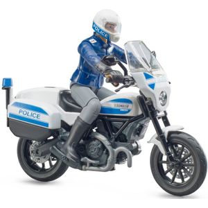 Scrambler Ducati Politie Motorfiets van Bruder