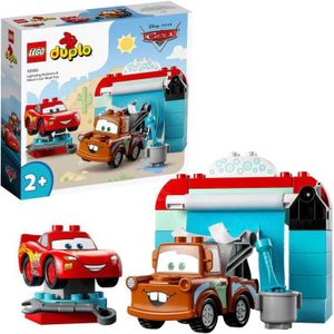 LEGO DUPLO | Disney en Pixar's Cars Bliksem McQueen & Takel wasstraatpret - 10996