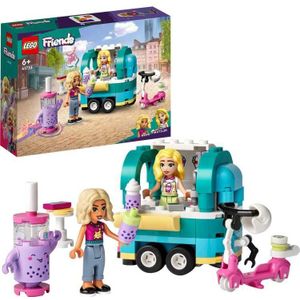 LEGO Friends Mobiele bubbelthee stand Speelgoed Set met Voertuig en Speelgoedscooter - 41733