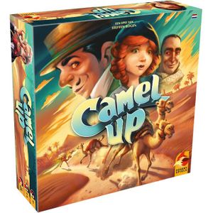 Camel Up NL - Het knotsgekke gezelschapsspel voor 3-8 spelers vanaf 8 jaar