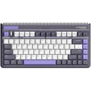 Iqunix OG80 Lavandin Wireless Mechanical Keyboard gaming toetsenbord 80% (TKL), Hot-swappable, PBT, 2.4GHz | Bluetooth 5.1 | USB-C