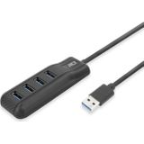 ACT Connectivity USB-A hub 3.0, 4 poorts USB-A usb-hub