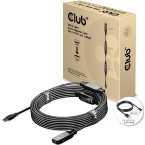 Club 3D USB 3.2 Gen 1 Active Repeater verlengkabel 15 meter