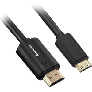 Sharkoon HDMI > mini-HDMI 2.0 adapter 1 meter, 4K