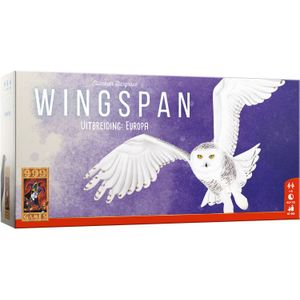 999 Games Wingspan uitbreiding: Europa - Bordspel voor 1-5 spelers, leeftijd 10+, met nieuwe Europese vogels