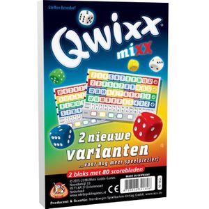 White Goblin Games Qwixx Mixx - Uitbreidingsspel voor 2-5 spelers vanaf 8 jaar