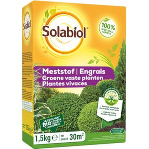 SBM Life Science Solabiol Meststof groene vaste planten, 1,5 kg meststof Tot 30 m�