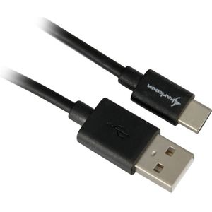 Sharkoon USB-A 2.0 - USB-C kabel 2 meter