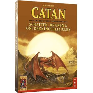 Catan: Schatten, Draken & Ontdekkingsreizigers - Uitbreiding met 6 scenario's voor Zeevaarders en Steden & Ridders