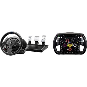 Thrustmaster T300 RS GT Edition + Ferrari F1 Wheel Add-On Bundel stuur Pc, PlayStation 3, PlayStation 4, PlayStation 5