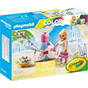 PLAYMOBIL Color: Modieuze jurk - 71374
