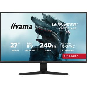 iiyama - G-Master Red Eagle G2771HS-B1 - Gaming Monitor - 27 inch - FHD - 240Hz
