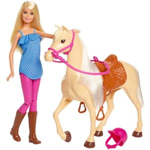 Mattel Paard en pop pop