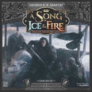 Asmodee A Song of Ice & Fire: Night's Watch Starter Set dobbelspel Engels, 2 spelers, 45 - 60 minuten, Vanaf 14 jaar