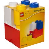 Room Copenhagen LEGO Storage Multi pack kleurrijk opbergdoos 4 stuks
