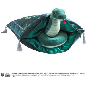 Noble Collection Harry Potter: Slytherin House Mascot Plush and Cushion pluchenspeelgoed