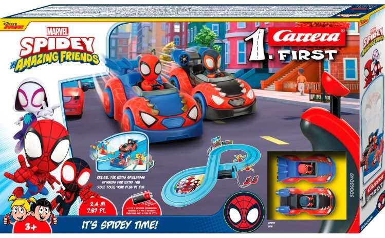Carrera First Spidey Amazing Friends - It's Spidey Time! - Spidey vs. Spin - Racebaan 2,4m Racebaan