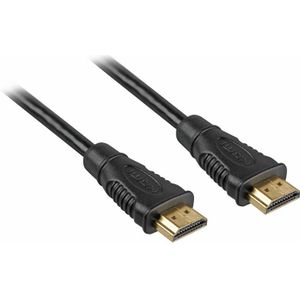 Sharkoon High Speed HDMI kabel met Ethernet kabel 1 meter, 4K, Verguld