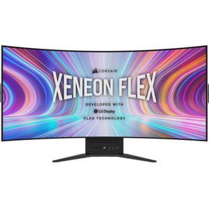 Corsair XENEON FLEX 45WQHD240 gaming monitor 2x HDMI, 1x DisplayPort, 4x USB-A 3.2 (10 Gbit/s), 2x USB-C 3.2 (10 Gbit/s), 240 Hz