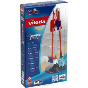 Theo Klein Vileda Cleaning Station speelgoed schoonmaakset bezem