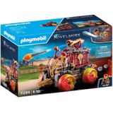 PLAYMOBIL Novelmore - Burnham Raiders - Vuurgevechtwagen constructiespeelgoed 71299