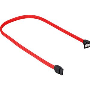 Sharkoon Sata III 90� sleeve kabel 0,3 meter