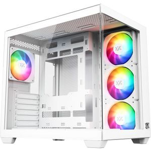 XYZ - Tesseract X - PC-behuizing - Wit - Cubic Design