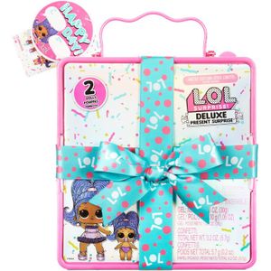 MGA Entertainment L.O.L. Surprise! Deluxe Present Surprise Serie 2 Pyjamafeestje pop