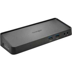 Kensington USB 3.0 Dual Display - Universeel Laptop Docking Station Met HDMI en DVI-Uitgangen - Zwart