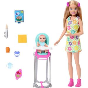 Mattel Barbie Family & Friends - Skipper Babysitters Inc Speelset pop