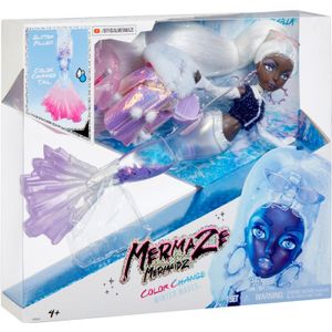 MGA Entertainment Mermaze Mermaidz - Color Change Winter Waves Crystabella pop