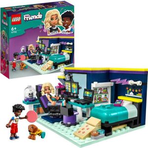 LEGO Friends Nova's kamer Speelgoed Set met Minipoppetjes en Huisdier - 41755