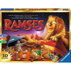 Ravensburger Ramses - Bordspel voor 7+ spelers - Vind de verborgen schatten van de farao