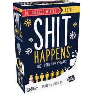 Shit Happens - De IJskoude Winter Editie: Hilarisch partyspel voor 18+ spelers!