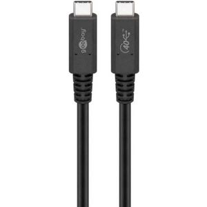 goobay USB-C 4.0 Gen 3.2 coax kabel 1 meter